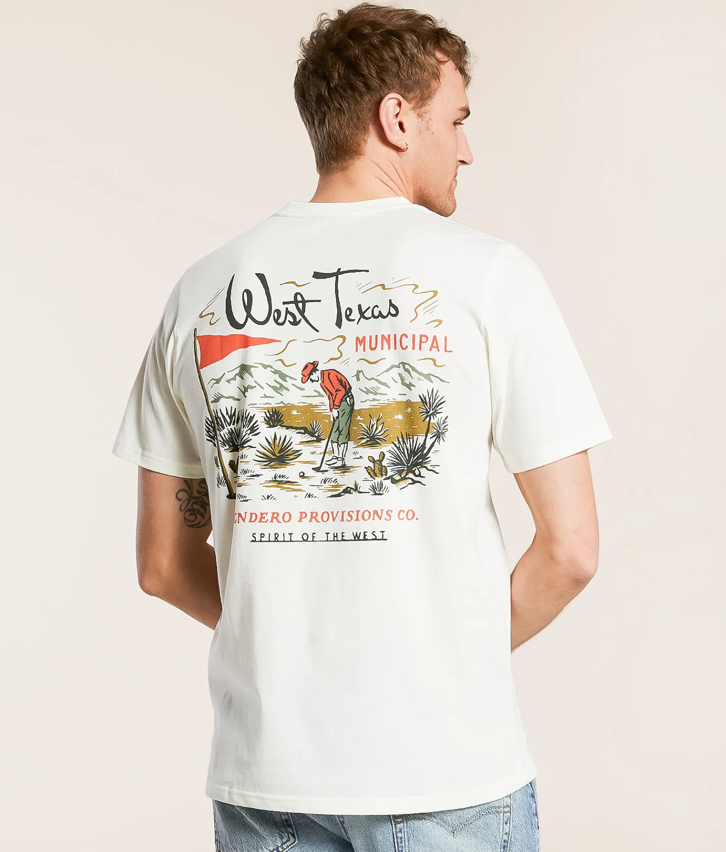 Graphic T-Shirts | Sendero Provisions Co. West Texas Municipal T-Shirt Vintage White