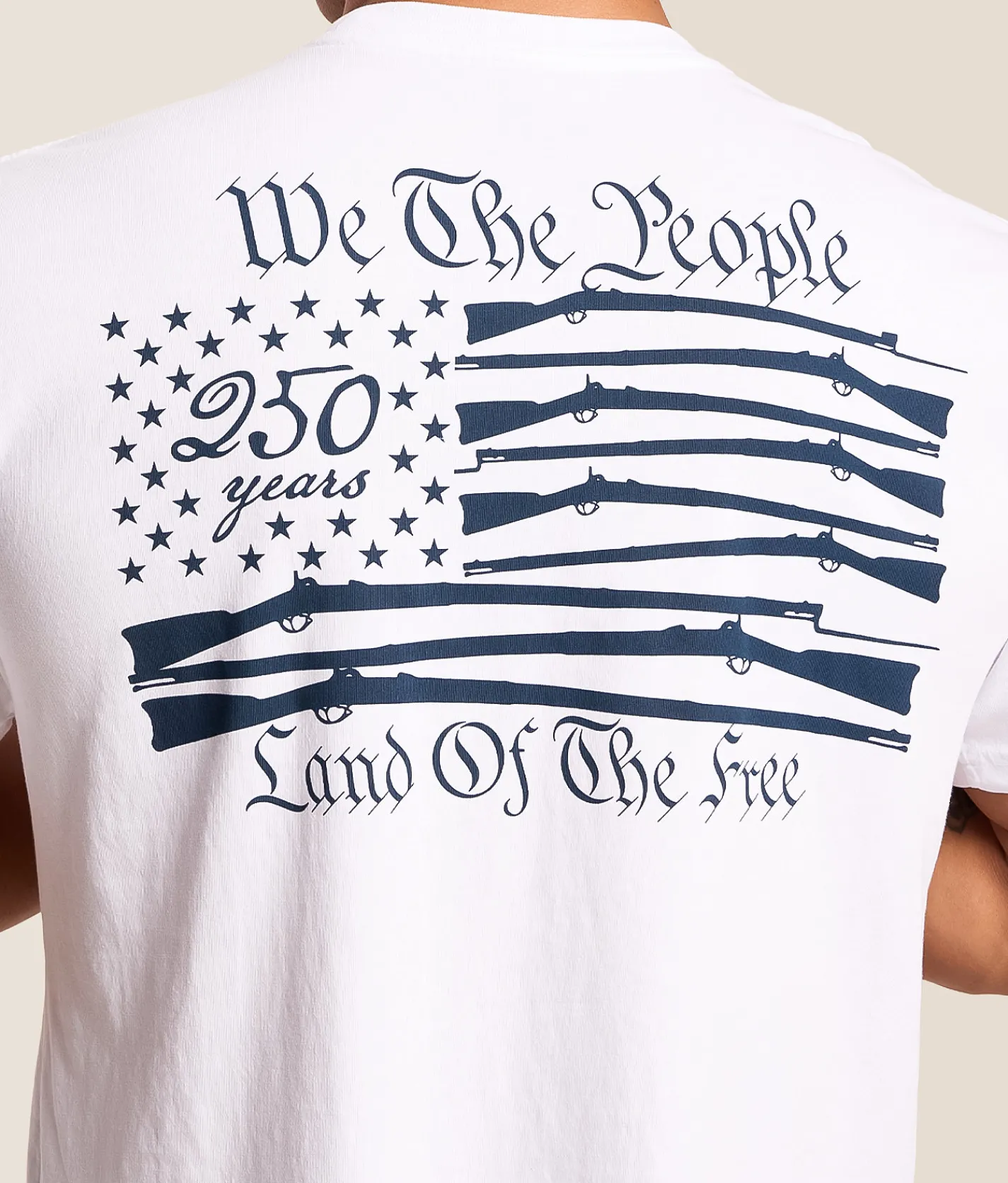 Howitzer We The People 250 T-Shirt White Hot