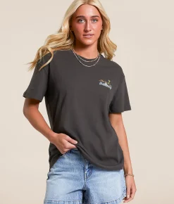 Tops | Billabong What A Vibe T-Shirt Off Black