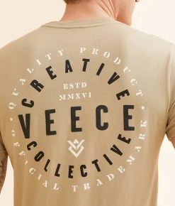 Veece Wheelhouse T-Shirt Teak Discount
