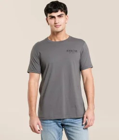 Tops|Graphic T-Shirts | Pendleton Whiskey Rodeo T-Shirt Asphalt