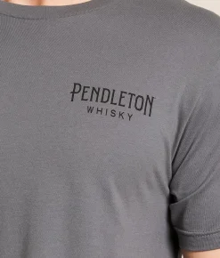 Tops|Graphic T-Shirts | Pendleton Whiskey Rodeo T-Shirt Asphalt