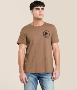 Tops|Graphic T-Shirts | Pendleton Whiskey Saddle T-Shirt Vintage Brown Black