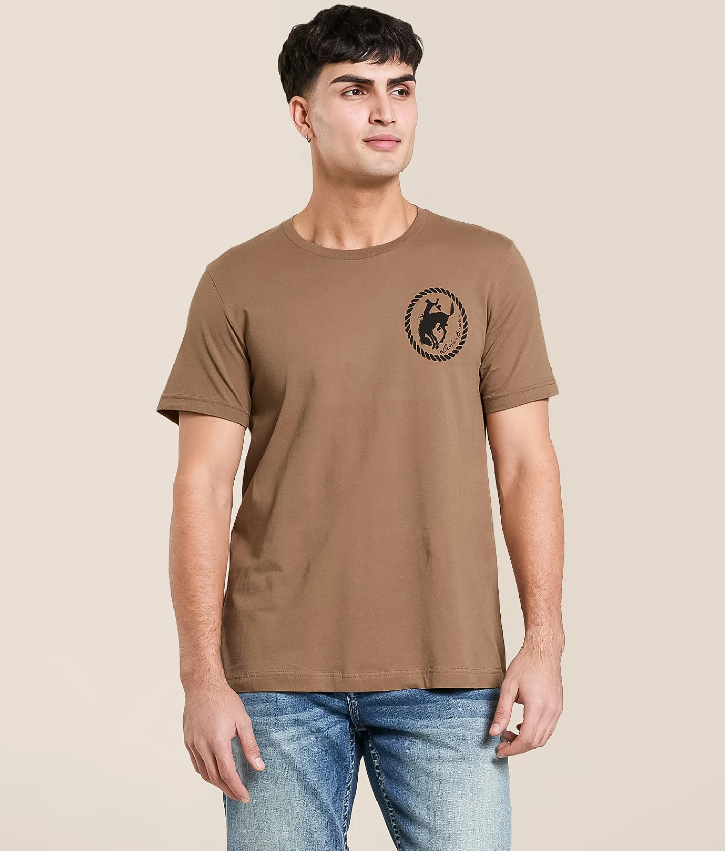 Tops|Graphic T-Shirts | Pendleton Whiskey Saddle T-Shirt Vintage Brown Black