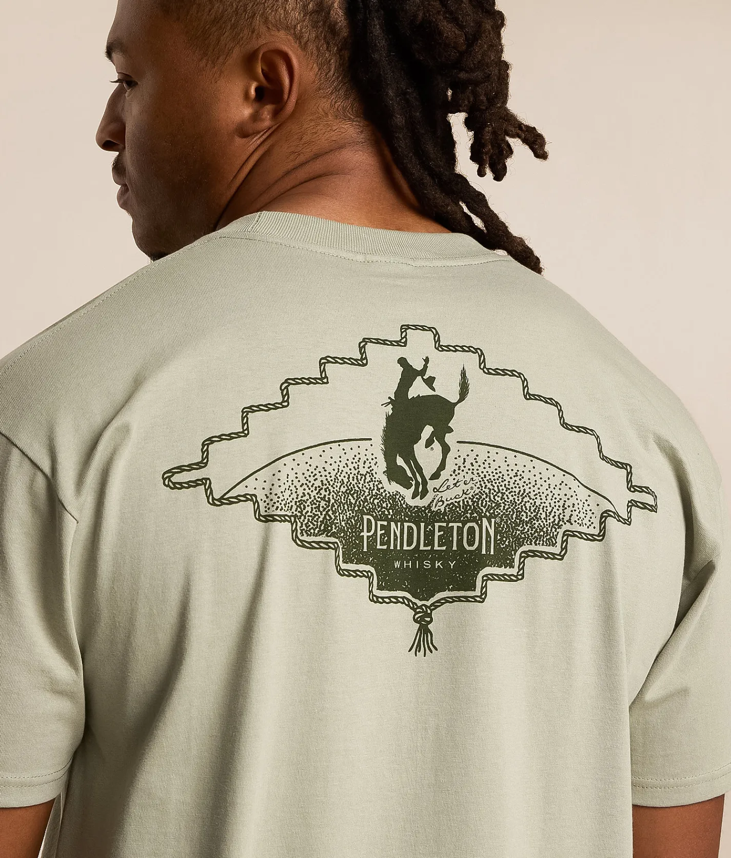Pendleton Whisky T-Shirt Desert Green New