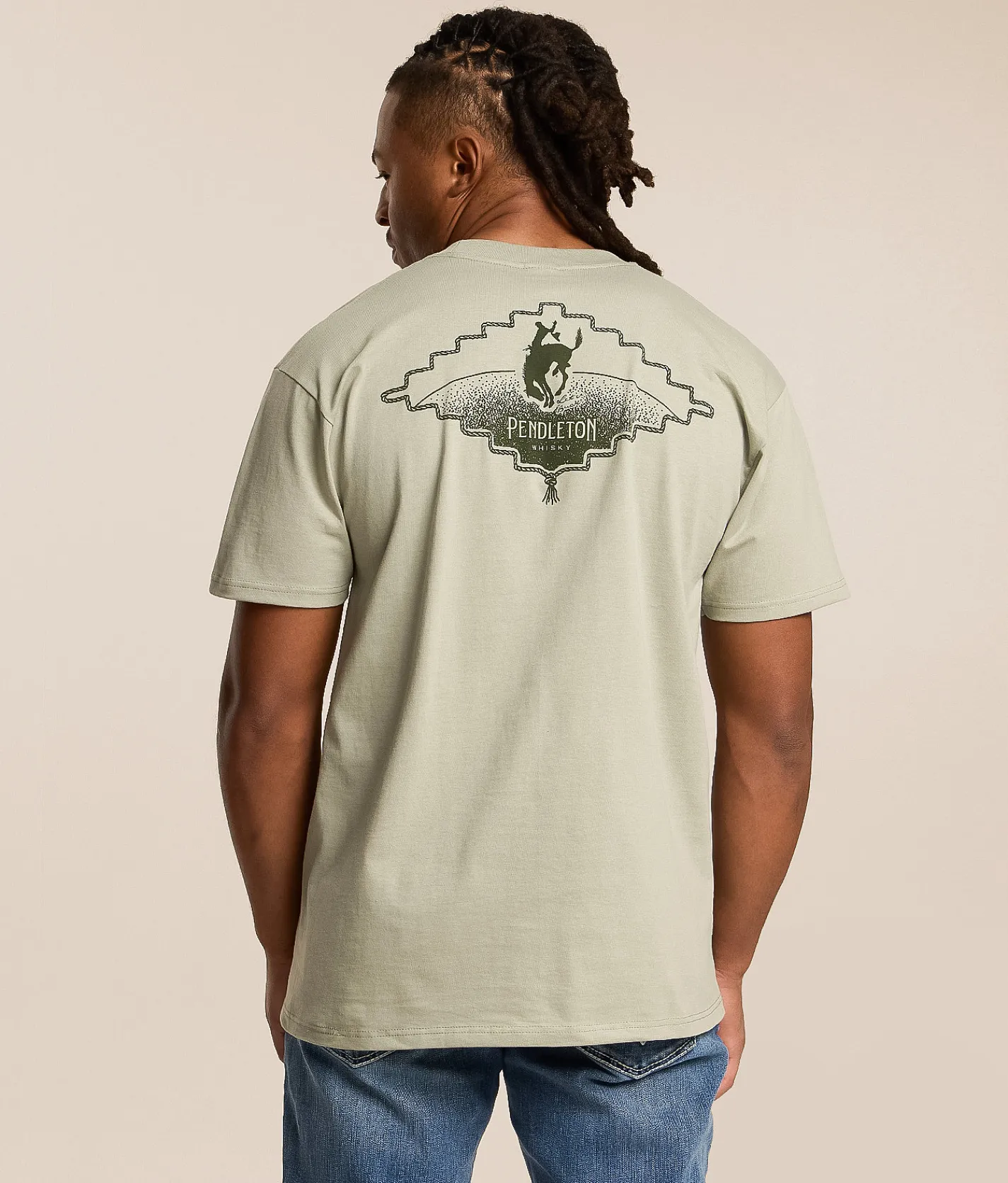 Pendleton Whisky T-Shirt Desert Green New