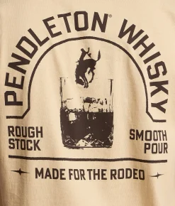 Graphic T-Shirts | Pendleton Whisky Tumbler T-Shirt Sand