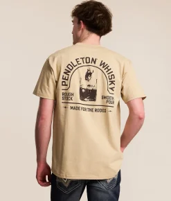 Pendleton Whisky Tumbler T-Shirt Sand Hot