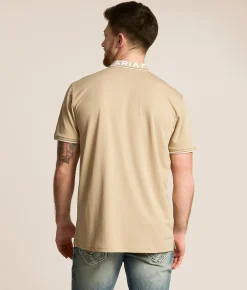 Ariat TEK Polo White Pepper Hot
