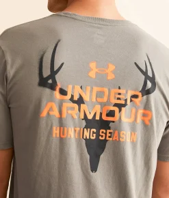 Under Armour® Whitetail T-Shirt Taupe Dusk Blaze Orange Discount