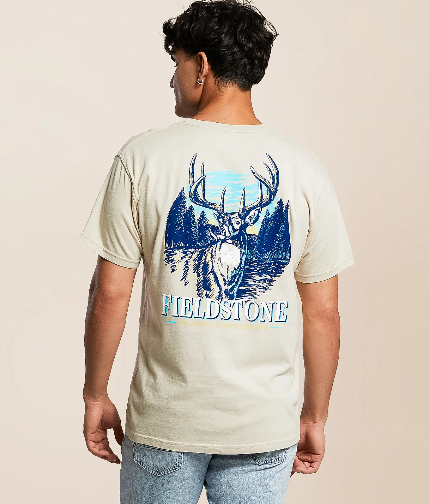 Fieldstone White Tail T-Shirt Peyote