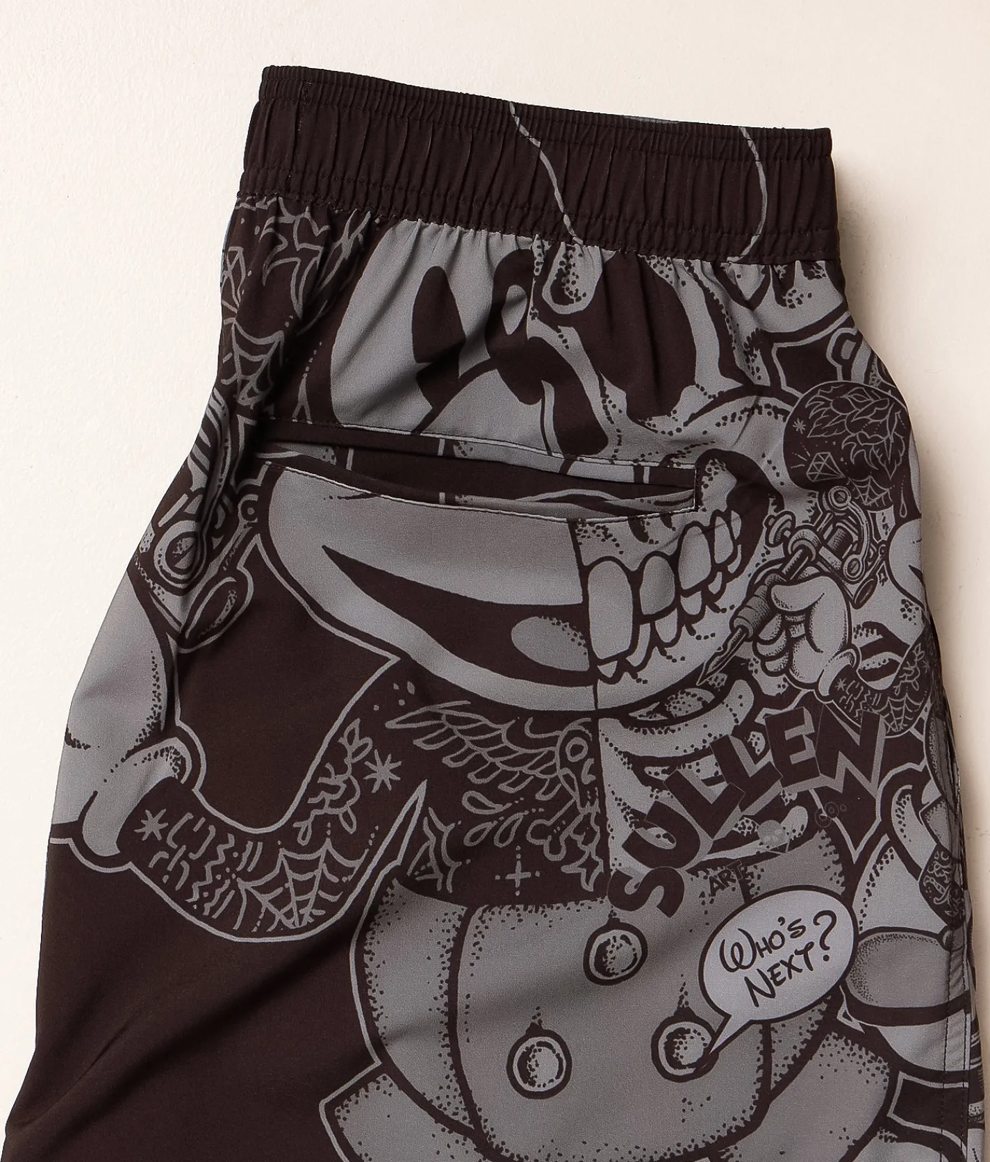Sullen Who's Next Stretch Swim Trunks Black Online