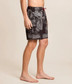 Sullen Who's Next Stretch Swim Trunks Black Online