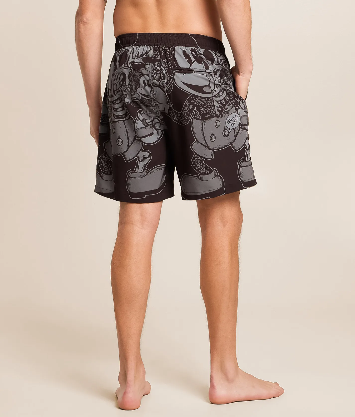 Sullen Who's Next Stretch Swim Trunks Black Online