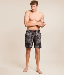Swimwear | Sullen Who's Next Stretch Swim Trunks Black