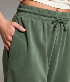 Bottoms|Activewear | BKE Wide Leg Pant Thyme