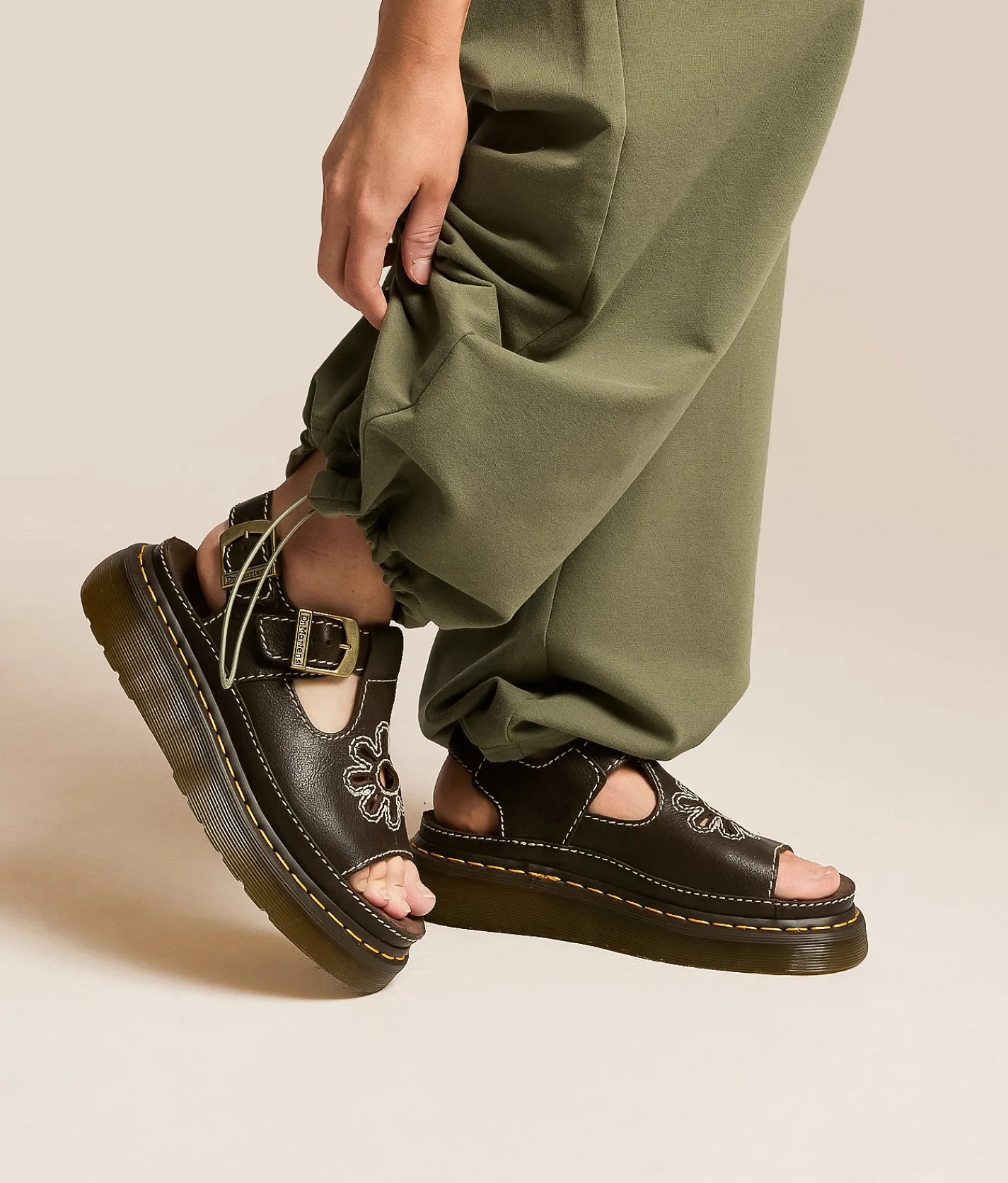Bottoms | Gilded Intent Wide Leg Pant Four Leaf Clover
