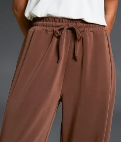 Bottoms | Buckle Black Wide Leg Pant Cocoa Brown