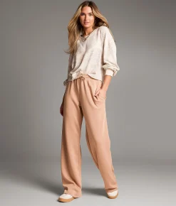 Bottoms | BKE Wide Leg Pant Natural