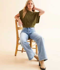Flying Monkey Wide Leg Stretch Jean Angelic Best
