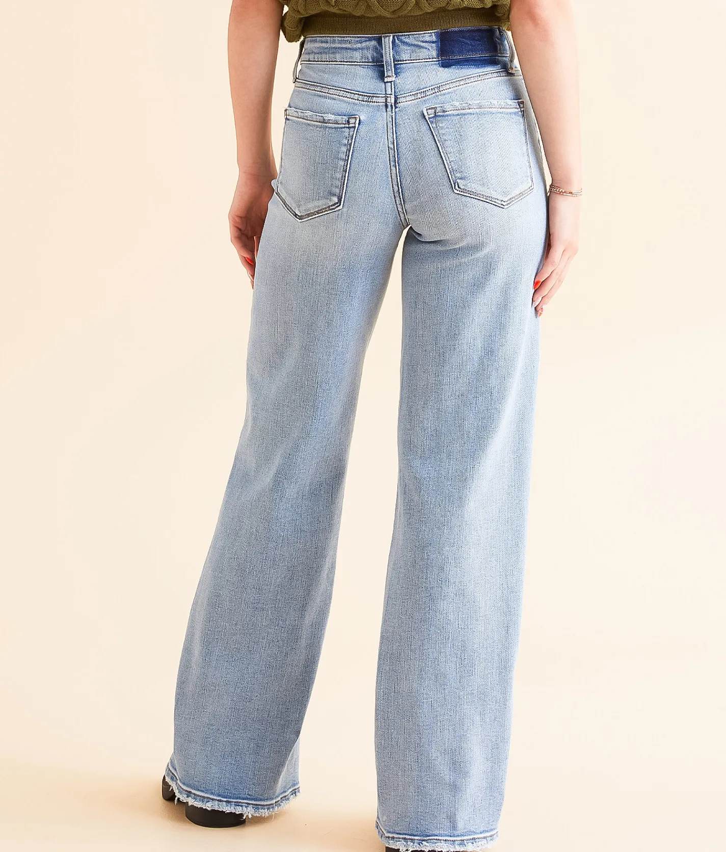 Flying Monkey Wide Leg Stretch Jean Angelic Best