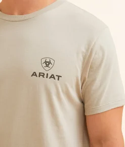 Tops|Graphic T-Shirts | Ariat Wild Fire Crest T-Shirt Black