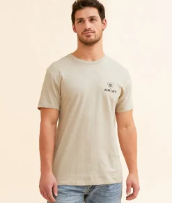 Tops|Graphic T-Shirts | Ariat Wild Fire Crest T-Shirt Black