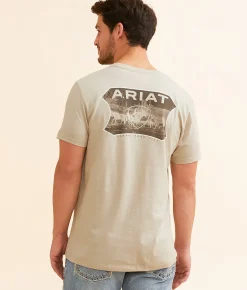 Tops|Graphic T-Shirts | Ariat Wild Fire Crest T-Shirt Black