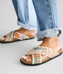 Shoes | Free People Wildflowers Sandal Patched Kantha