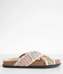 Shoes | Free People Wildflowers Sandal Patched Kantha