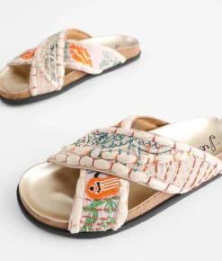 Shoes | Free People Wildflowers Sandal Patched Kantha