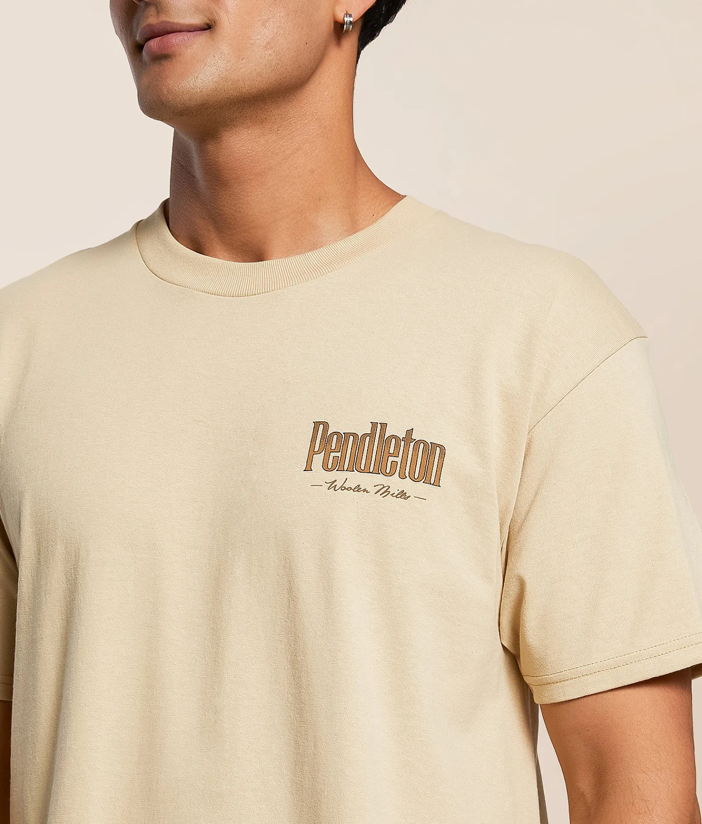 Tops|Graphic T-Shirts | Pendleton Wild Horses T-Shirt Sand