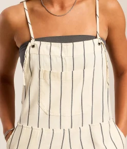 Rompers & Jumpsuits | Billabong Wild Pursuit Overall Short White Cap