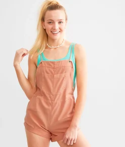 Billabong Wild Pursuit Romper Sweet Peach Clearance