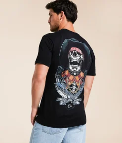 Sullen Wild Westside T-Shirt Jet Black Clearance