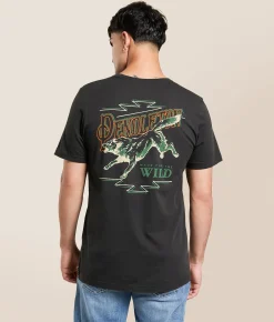 Pendleton Wild Wolf T-Shirt Vintage Black Outlet