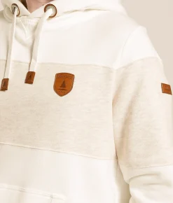 Tops | Wanakome Wilkins Hooded Sweatshirt Ivory Mix Ivory Hthr Oat