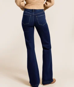 Bottoms | VERVET by Flying Monkey Willa High Rise Trouser Stretch Jean Rededicate