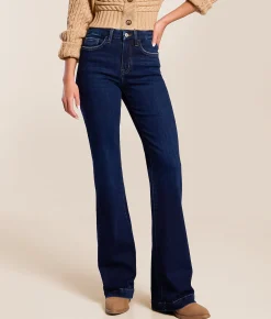 VERVET by Flying Monkey Willa High Rise Trouser Stretch Jean Rededicate Online