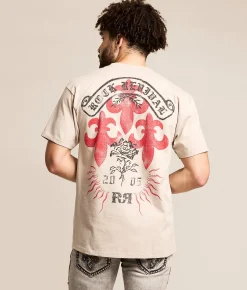 Rock Revival William T-Shirt Silver Grey Online