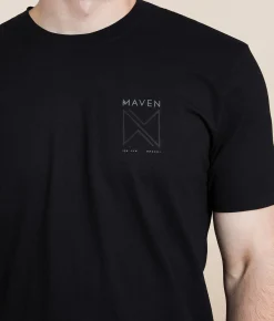 Maven Co-op Wind Blast T-Shirt Black Discount