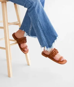 Shoes | Free People Winding River Leather Sandal Tan