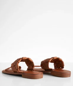 Shoes | Free People Winding River Leather Sandal Tan