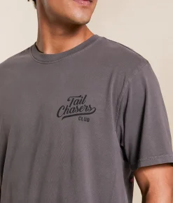 Tops|Graphic T-Shirts | Tail Chasers Club Wingman T-Shirt Pepper
