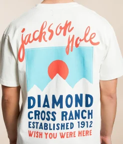 Graphic T-Shirts | Diamond Cross Ranch Wish T-Shirt White