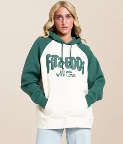 FITZ + EDDI With Love Hooded Sweatshirt Multi