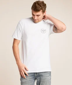 Ariat Wooden Barb Seal T-Shirt White Outlet