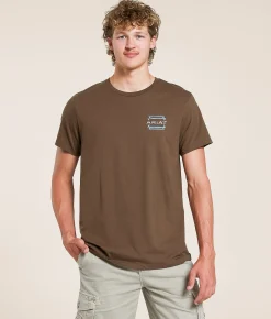 Ariat Wooden Horizon Lock T-Shirt Teak