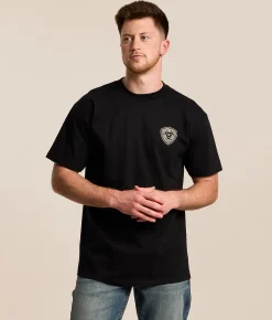 Tops|Graphic T-Shirts | Ariat Woodland Classic T-Shirt Jet Black