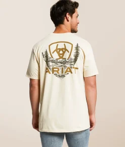 Ariat Woodland Lock T-Shirt Wood Ash